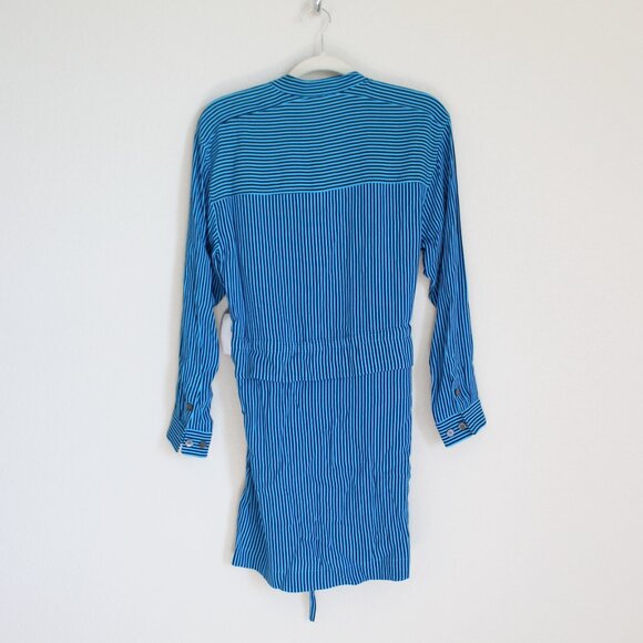 NWT Equipment Striped Shirt Dress, US 2 - Picture 8 of 15